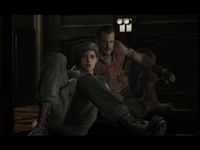 une photo d'Ã©cran de Resident Evil Rebirth sur Nintendo Gamecube